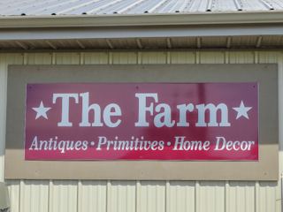 the farm sign